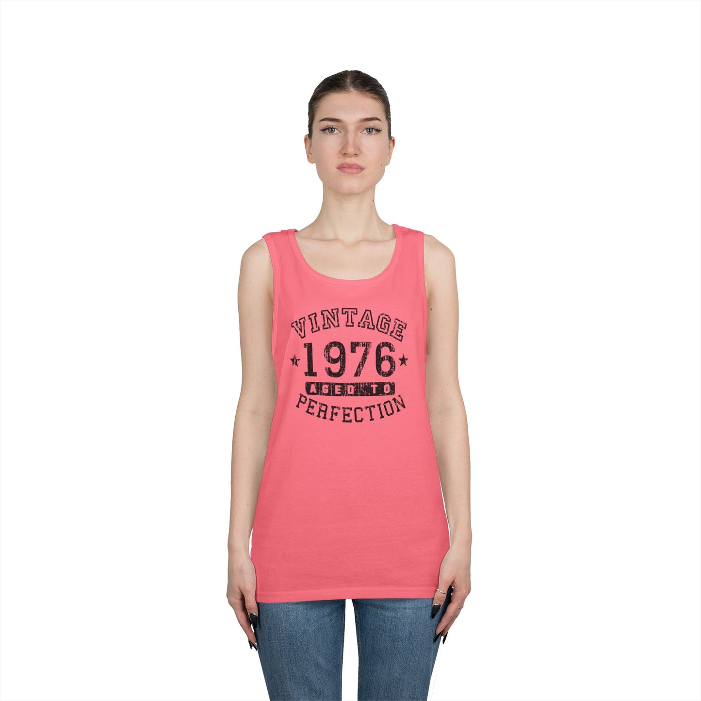 1976 – Vintage Birth Year Unisex Tank Top by TOOLOUD
