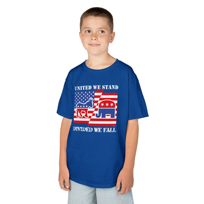 United We Stand Divided We Fall Children's T-Shirt by TOOLOUD