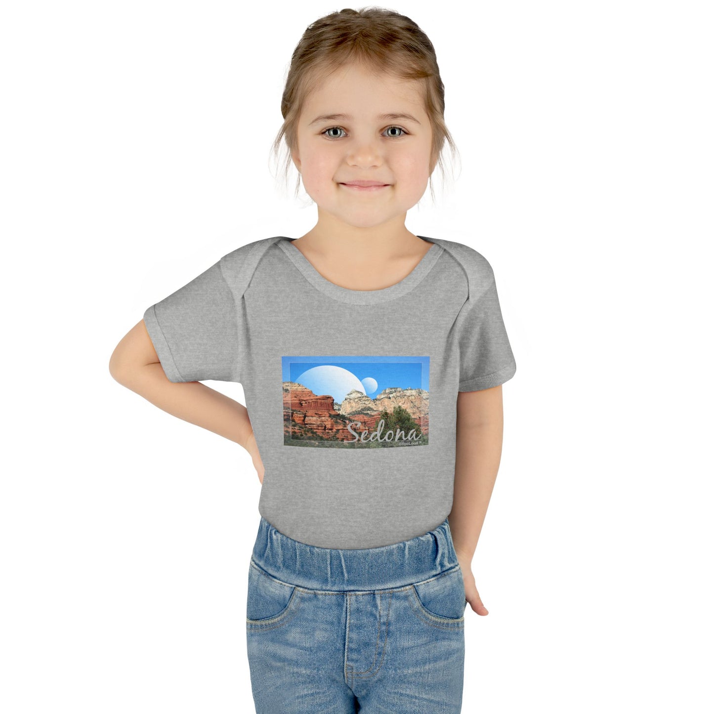 Abstract Sedona Baby Romper Bodysuit by TOOLOUD