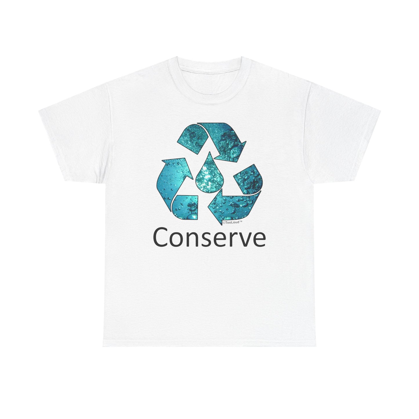 Sustainable Water Conservation Adult T-Shirt by TOOLOUD
