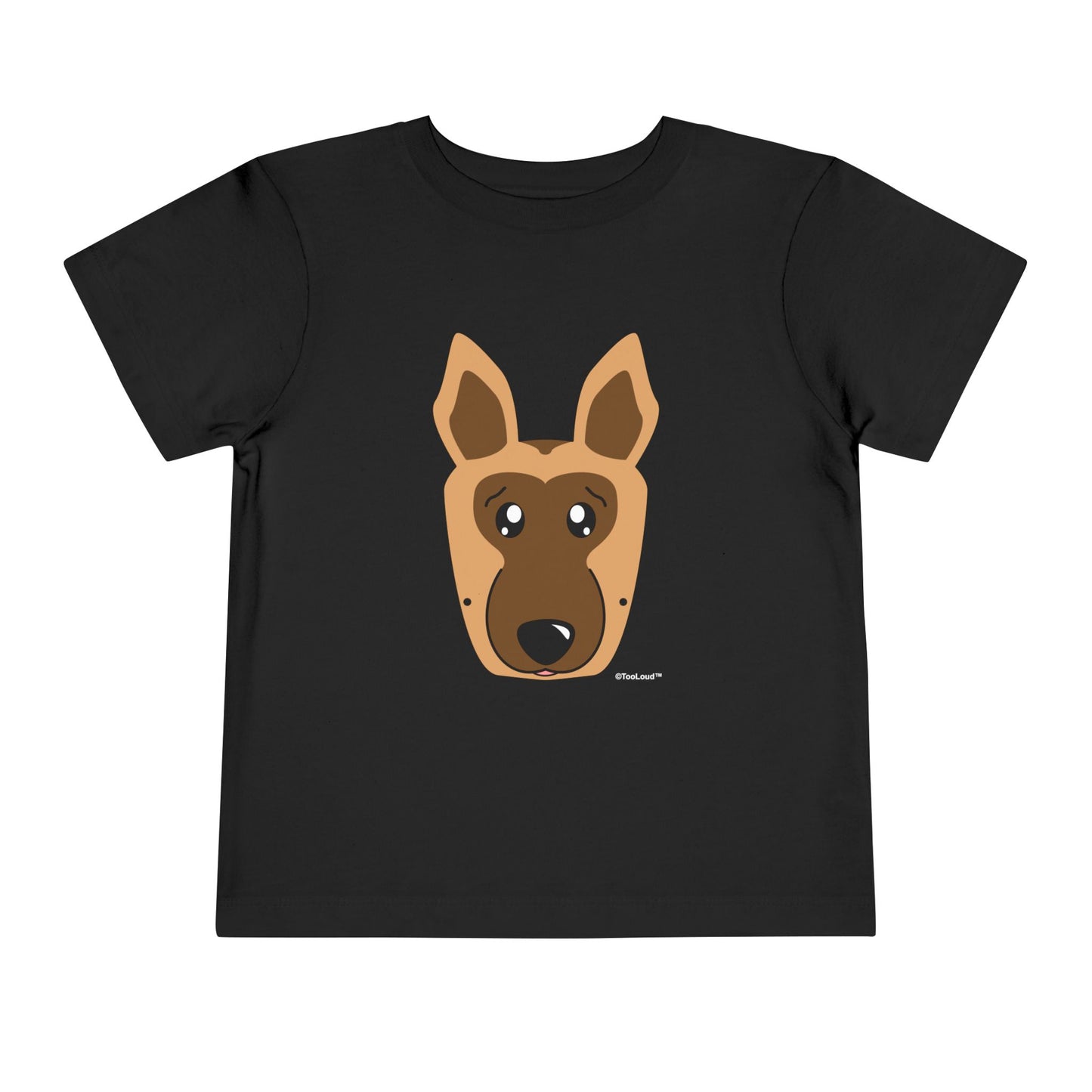 Cute German Shepherd Dog Toddler T-Shirt by TOOLOUD