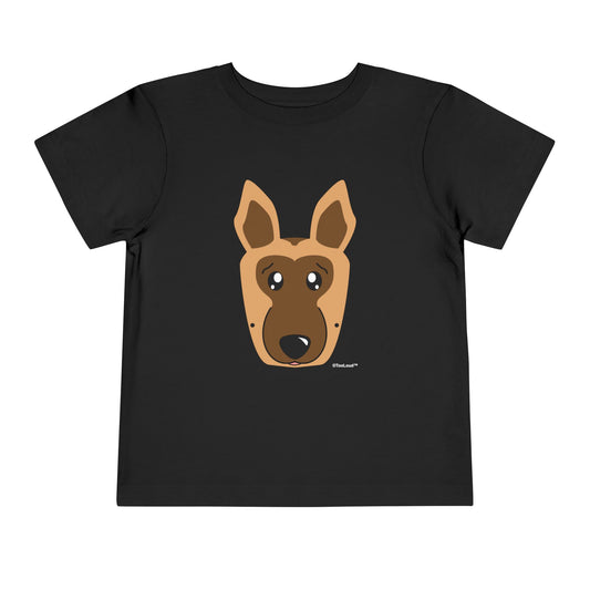 Cute German Shepherd Dog Toddler T-Shirt by TOOLOUD