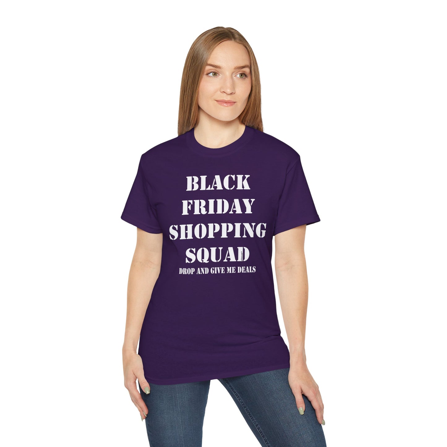 Black Friday Shopping Squad – Drop and Give Me Deals Women's T-Shirt by TOOLOUD™
