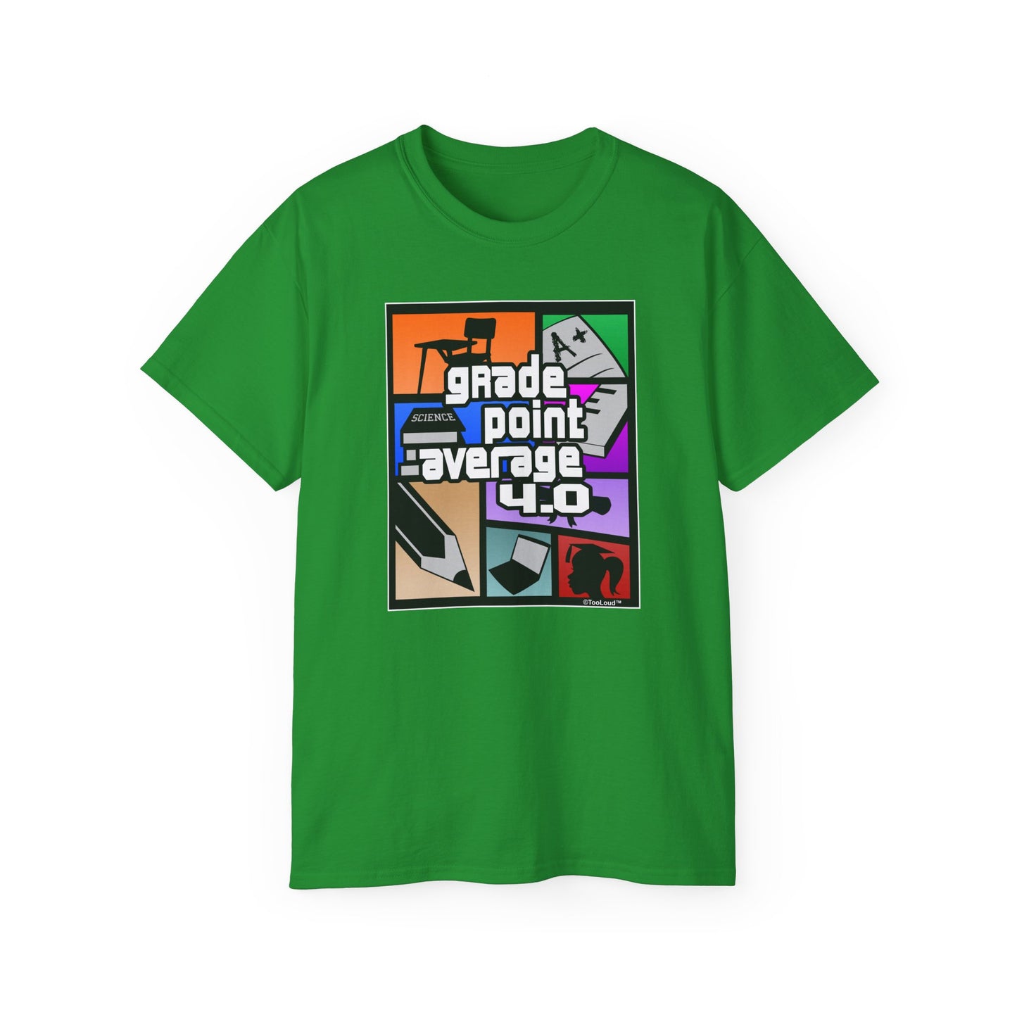 GPA 4 – Grade Point Average Unisex T-Shirt by TOOLOUD