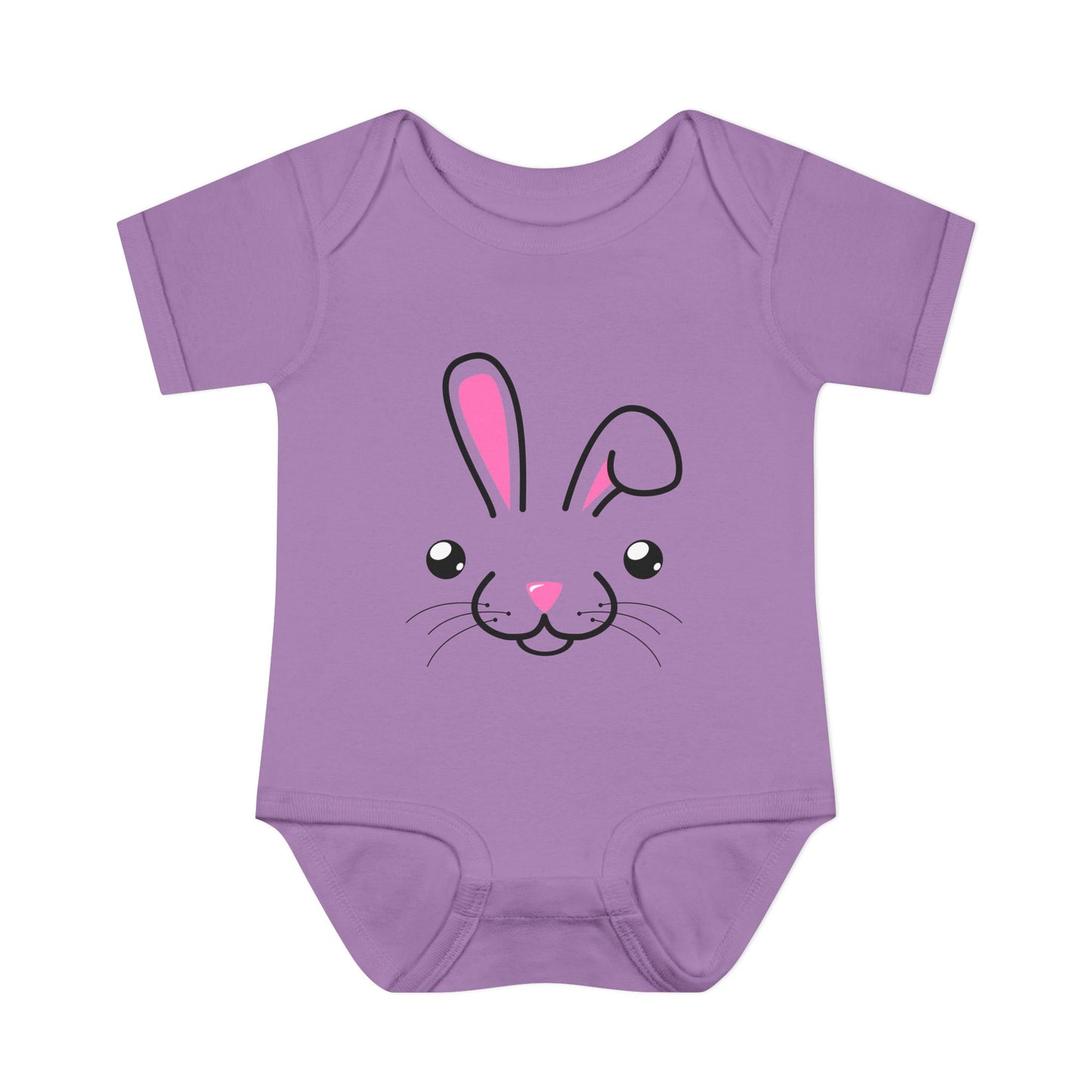 Cute Bunny Face Baby Romper Bodysuit by TOOLOUD