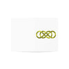 TOOLOUD Double Infinity Gold Symbol Fold Blank Greeting Cards Packs of (10, 30, and 50pcs)