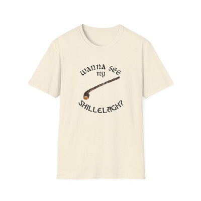 Wanna See My Shillelagh Adult Unisex T-Shirt by TOOLOUD