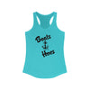 Boats and Hoes Women's Racerback Tank Top By TOOLOUD