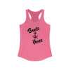 Boats and Hoes Women's Racerback Tank Top By TOOLOUD