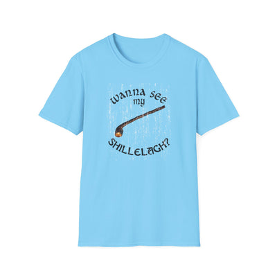 Wanna See My Shillelagh Adult Unisex T-Shirt by TOOLOUD