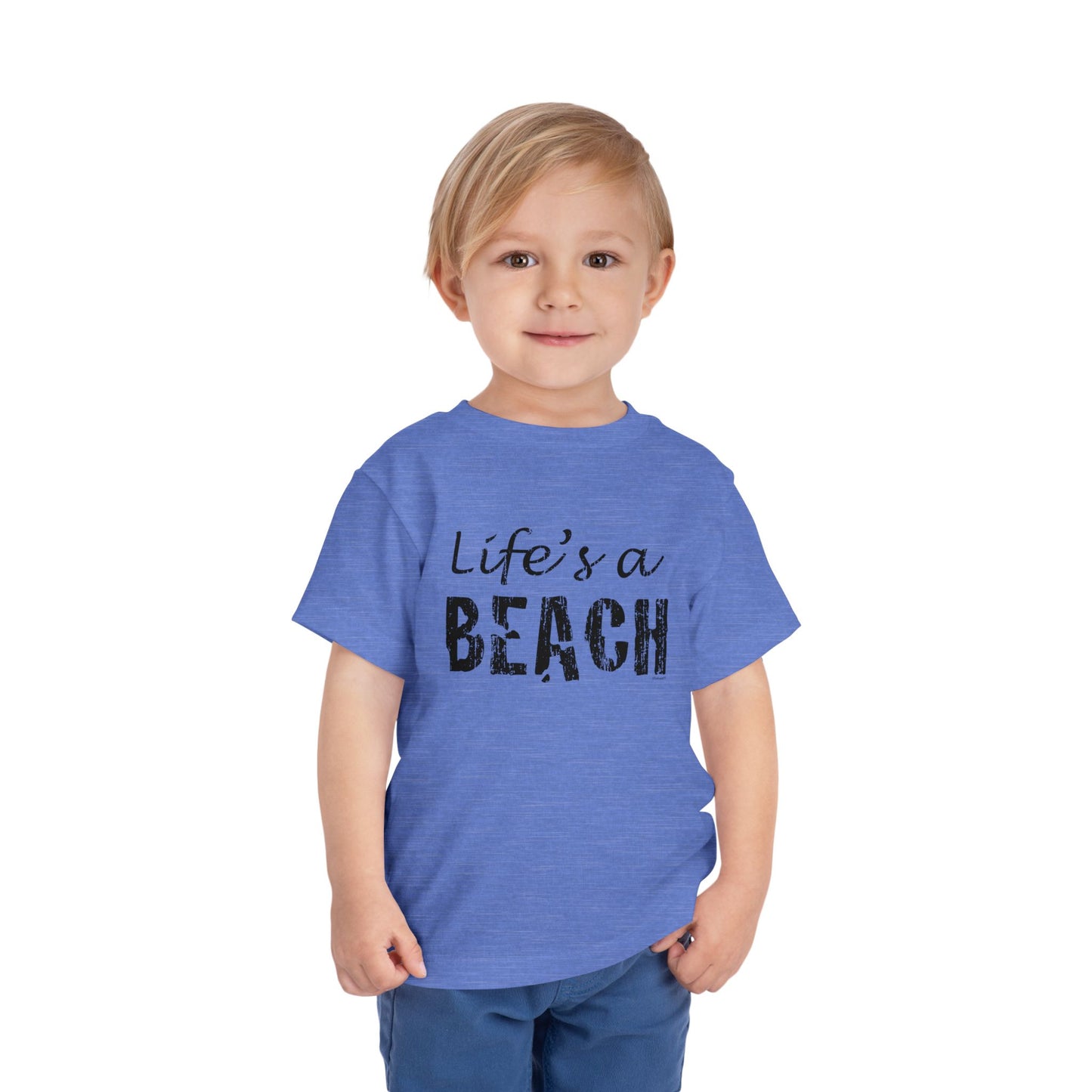 Life's a Beach Toddler T-Shirt by TOOLOUD