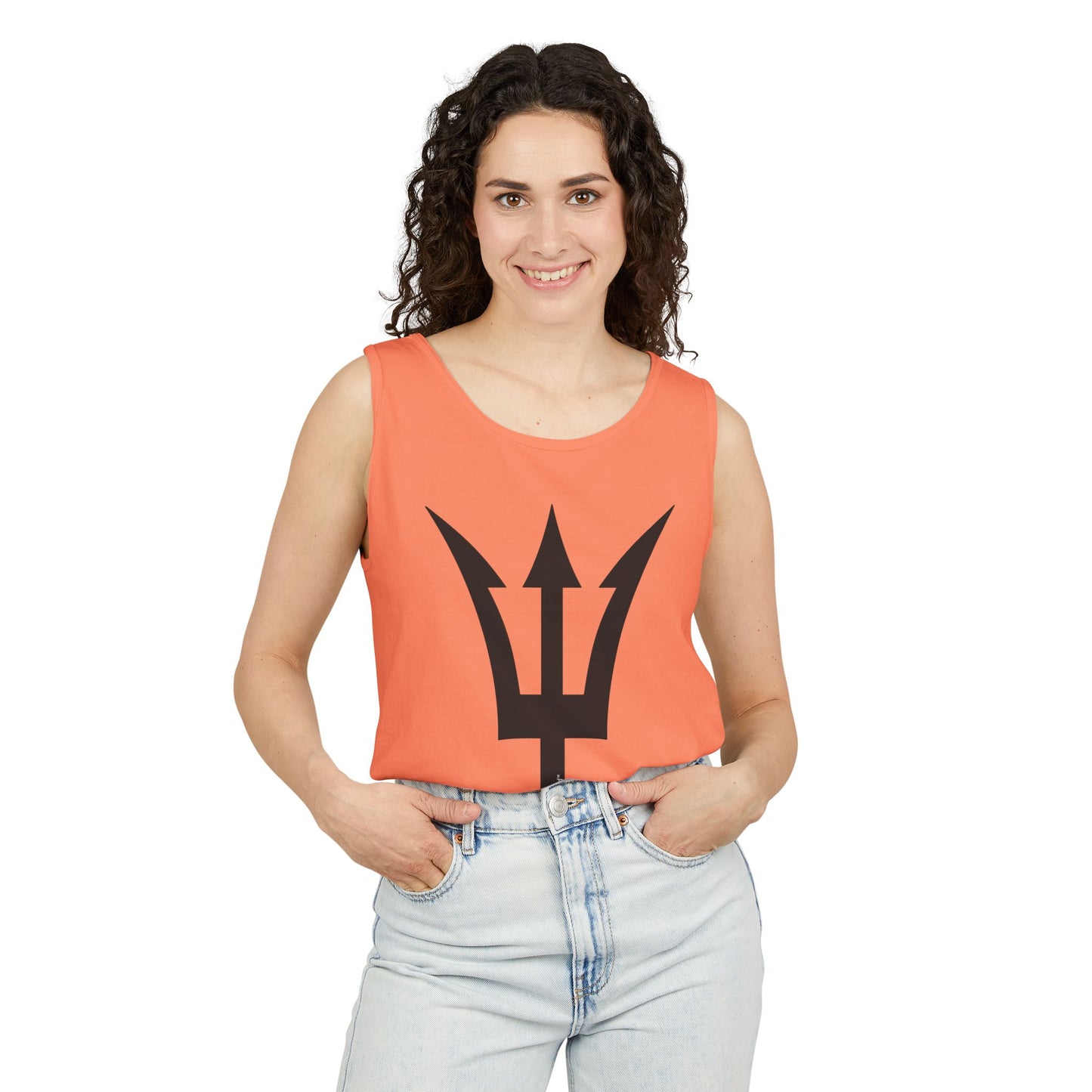 Trident of Poseidon Unisex Loose Tank Top by TOOLOUD