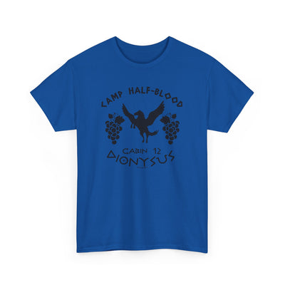 TOOLOUD Camp Half Blood Cabin 12 Dionysus T-Shirt