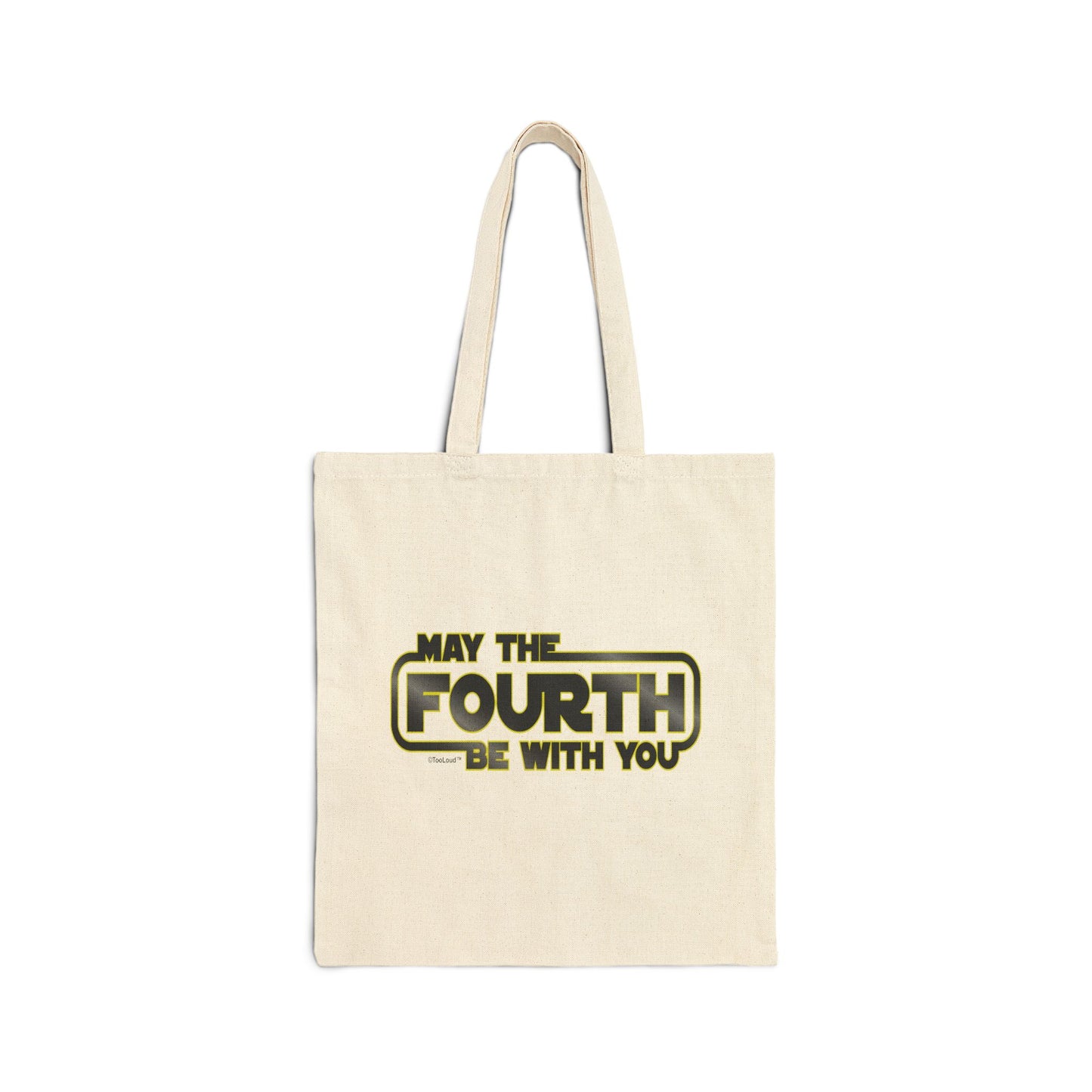May The Fourth Be With You Grocery Tote Bag – Natural by TOOLOUD
