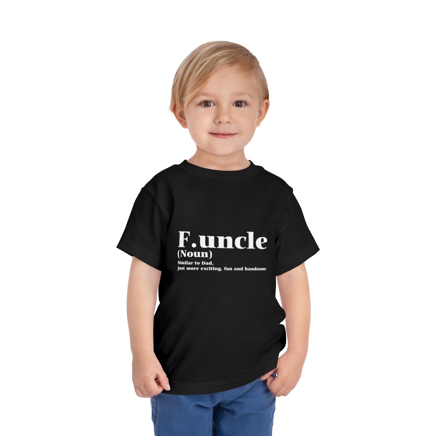 Funcle Fun Uncle Toddler T-Shirt Dark by TOOLOUD