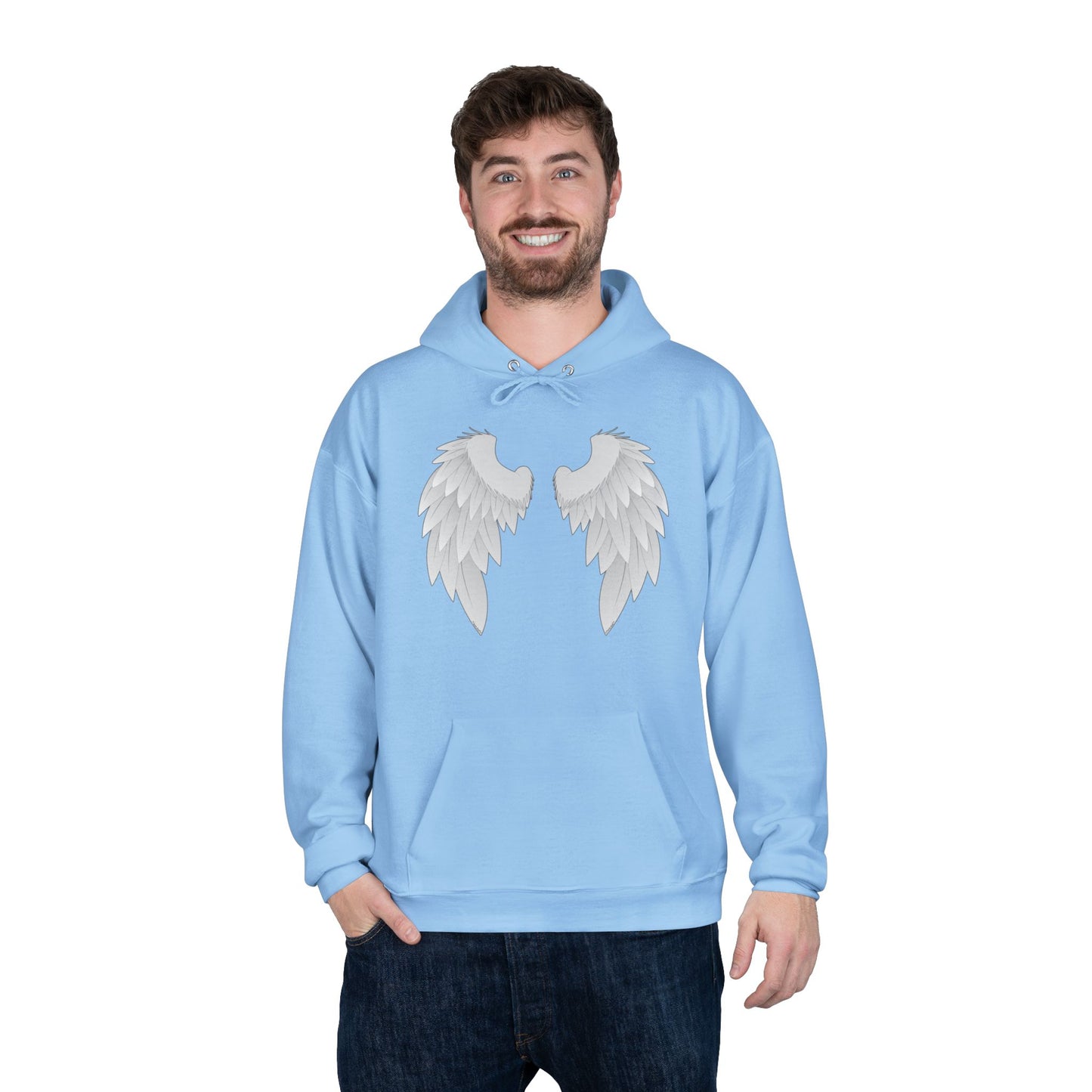 Epic Angel Wings Design Hoodie Pullover Sweatshirt by TOOLOUD