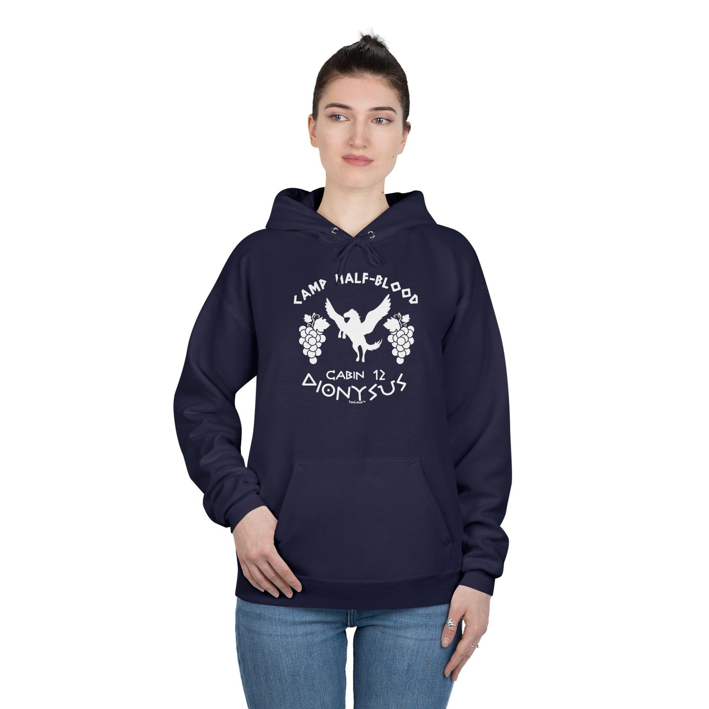 Camp Half Blood Cabin 12 Dionysus Dark Hoodie Sweatshirt by TOOLOUD