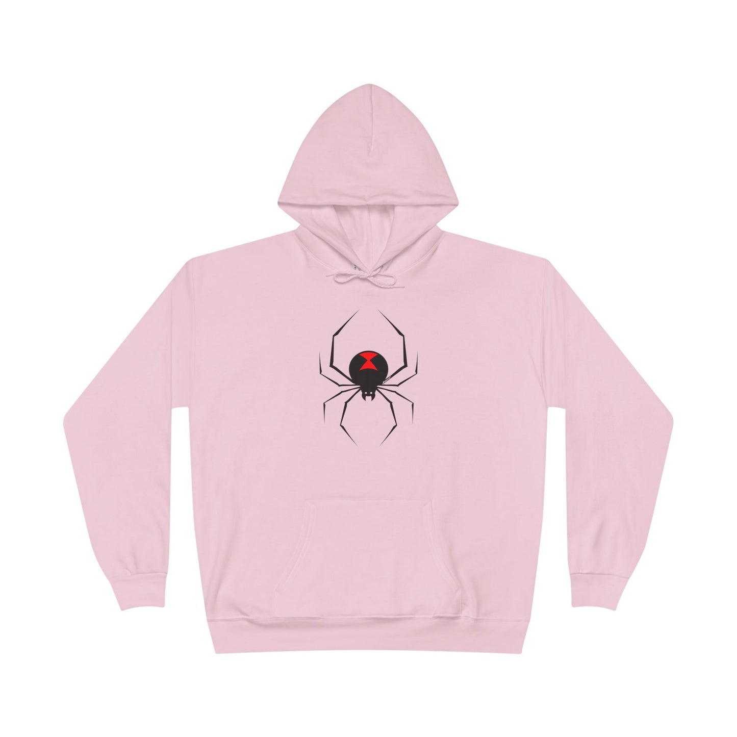 Black Widow Spider Design Hoodie Sweatshirt by TOOLOUD