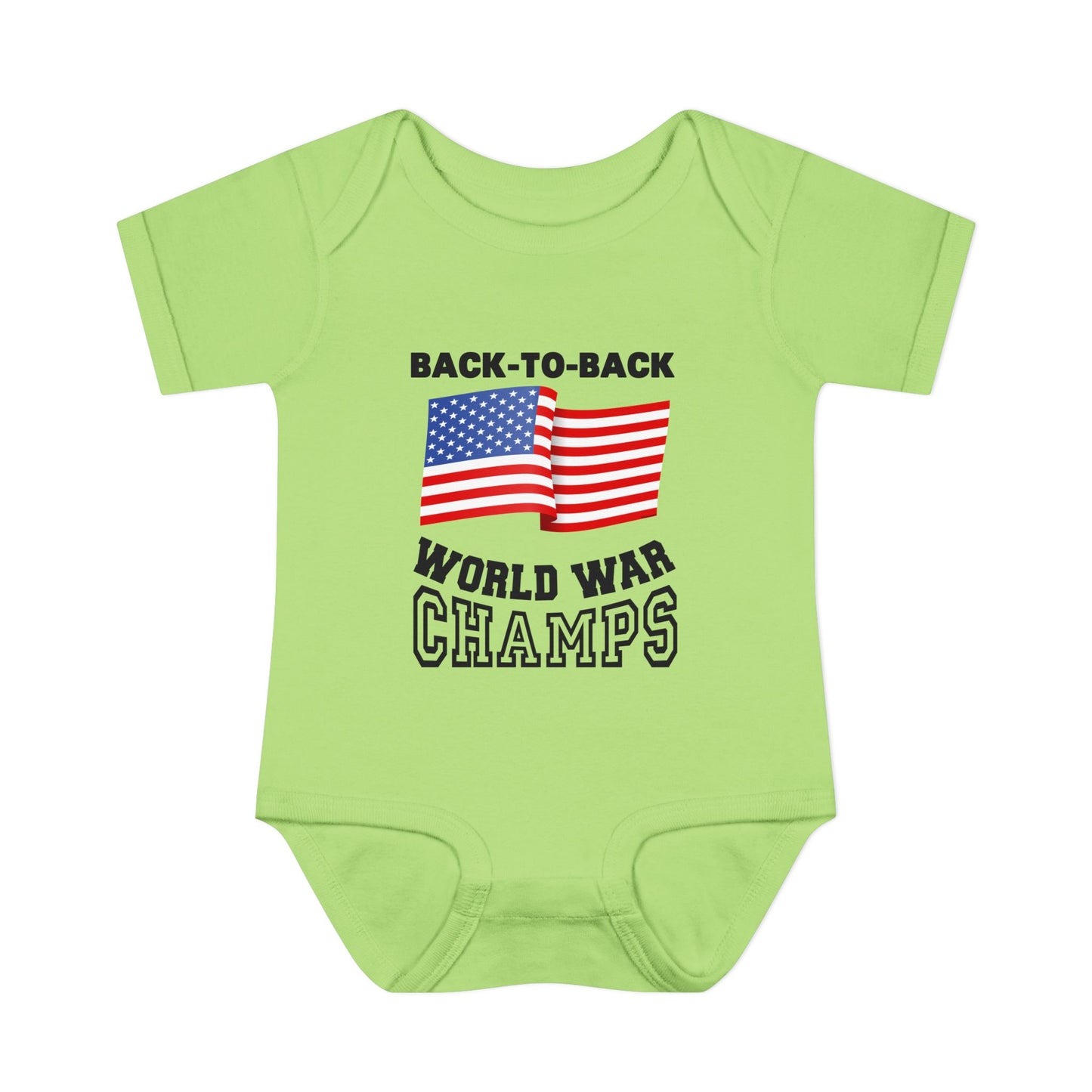 Back to Back World War Champs Infant Onesie by TOOLOUD