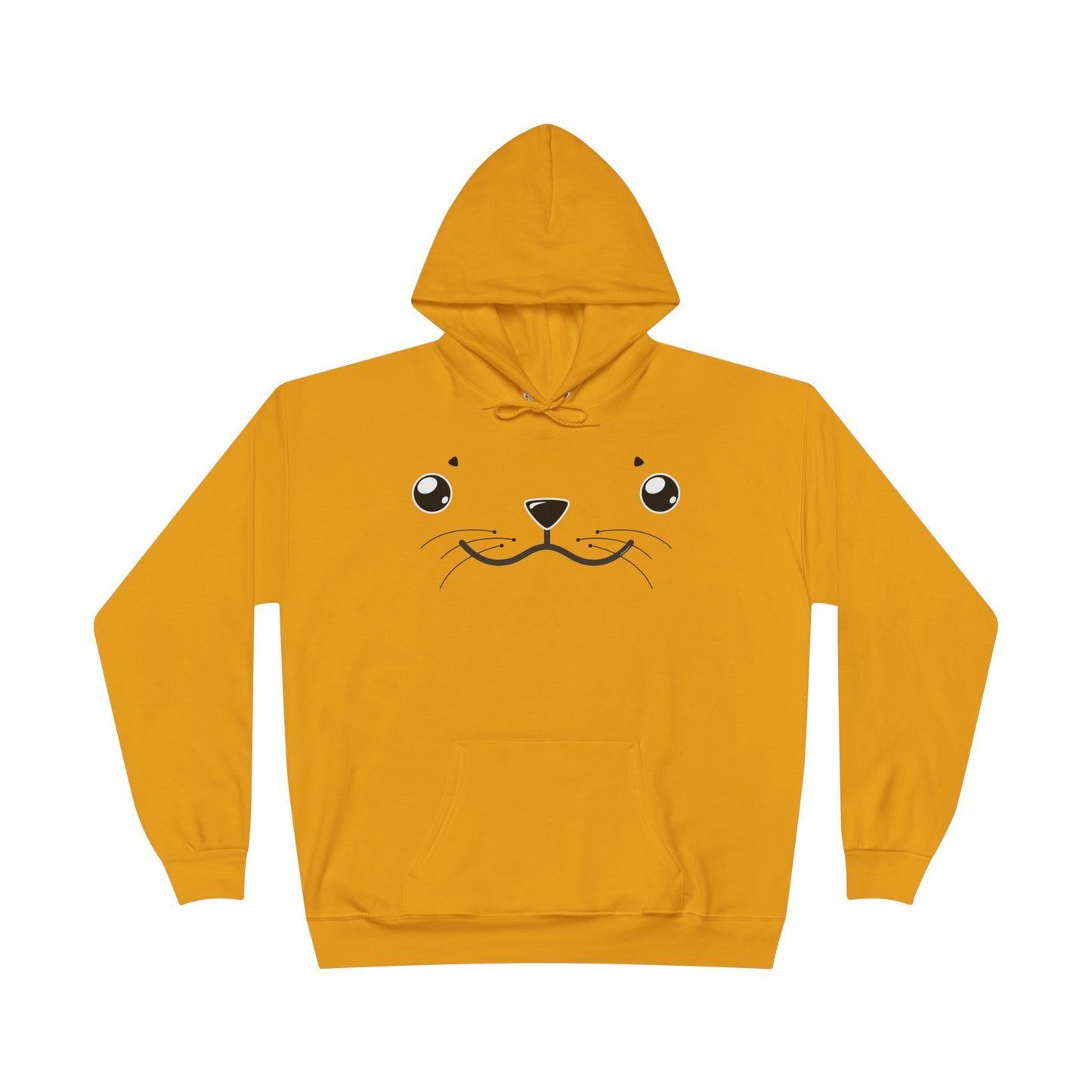 Kyu-T Face - Sealie the Cute Seal Unisex Hoodie Sweatshirt by TOOLOUD