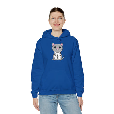 Dr. Cat MD - Cute Cat Design Unisex Hoodie Sweatshirt By TOOLOUD