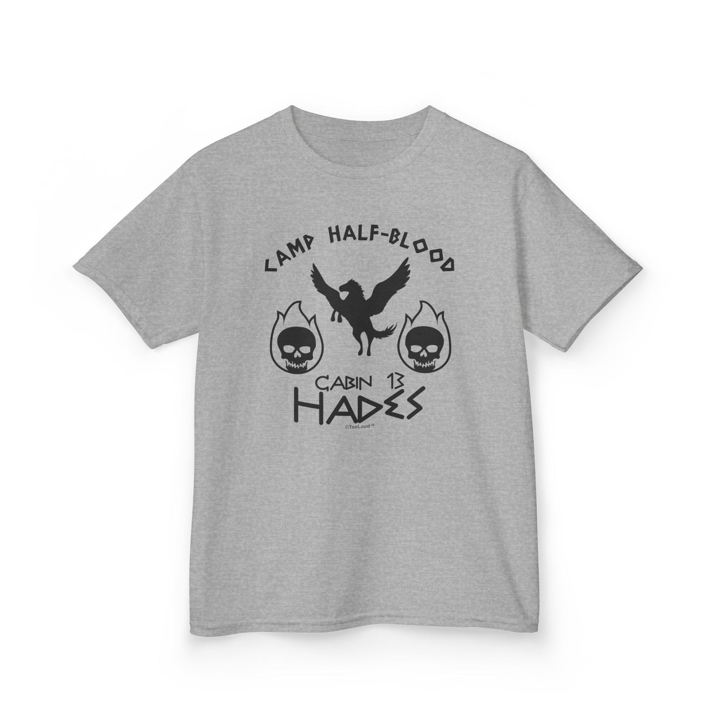 Cabin 13 Hades Half Blood Children’s T-Shirt by TOOLOUD