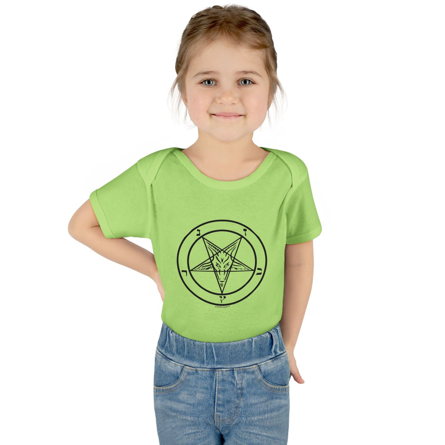 Sigil of Baphomet Baby Romper Bodysuit by TOOLOUD