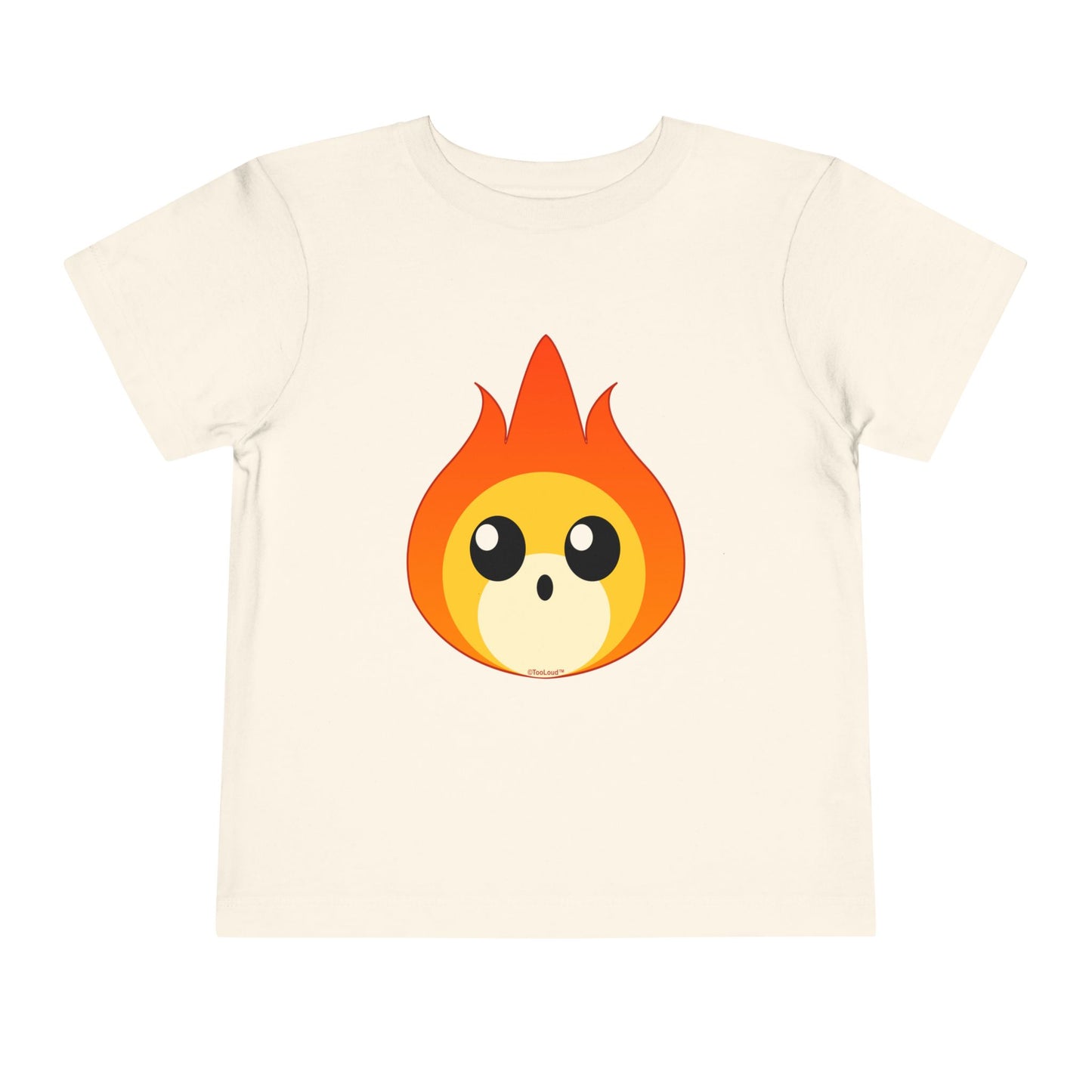 Cute Fireball Design Toddler T-Shirt by TOOLOUD