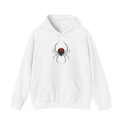 TooLoud Black Widow Spider Design Unisex Hoodie Sweatshirt