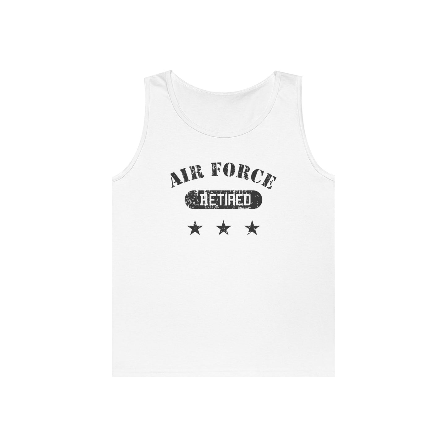 Retired Air Force Loose Tank Top Unisex by TOOLOUD