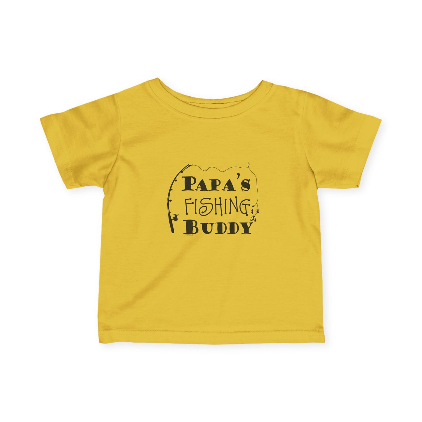 Papas Fishing Buddy Infant T-Shirt By TOOLOUD