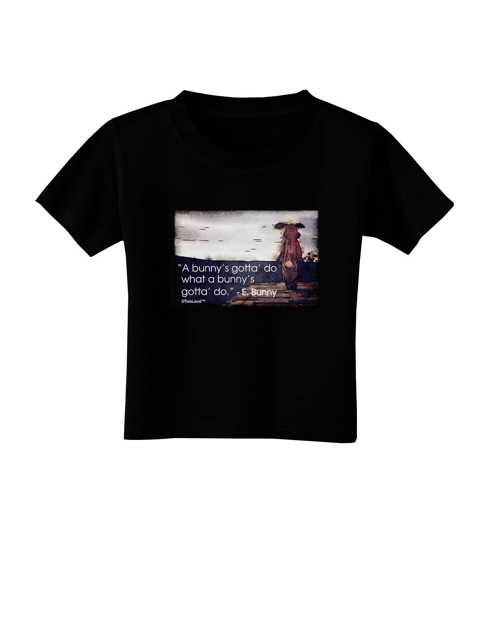 A Bunny's Gotta Do - Easter Bunny Toddler T-Shirt Dark by TooLoud-Toddler T-Shirt-TooLoud-Black-2T-Davson Sales