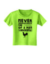A Man With Chickens Toddler T-Shirt-Toddler T-Shirt-TooLoud-Lime-Green-2T-Davson Sales
