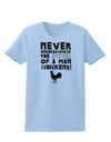 A Man With Chickens Womens T-Shirt-Womens T-Shirt-TooLoud-Light-Blue-X-Small-Davson Sales