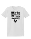 A Man With Chickens Womens T-Shirt-Womens T-Shirt-TooLoud-White-X-Small-Davson Sales