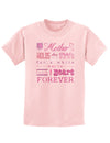 A Mother Holds Mother's Day Childrens T-Shirt-Childrens T-Shirt-TooLoud-PalePink-X-Small-Davson Sales