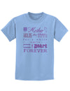 A Mother Holds Mother's Day Childrens T-Shirt-Childrens T-Shirt-TooLoud-Light-Blue-X-Small-Davson Sales