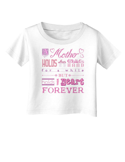 A Mother Holds Mother's Day Infant T-Shirt-Infant T-Shirt-TooLoud-White-06-Months-Davson Sales