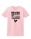 A Woman With Chickens Womens T-Shirt-Womens T-Shirt-TooLoud-PalePink-X-Small-Davson Sales