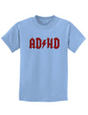 ADHD Lightning Bolt Rockstar Childrens T-Shirt-Childrens T-Shirt-TooLoud-Light-Blue-X-Small-Davson Sales