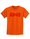 ADHD Lightning Bolt Rockstar Childrens T-Shirt-Childrens T-Shirt-TooLoud-Orange-X-Small-Davson Sales