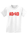 ADHD Lightning Bolt Rockstar Childrens T-Shirt-Childrens T-Shirt-TooLoud-White-X-Small-Davson Sales