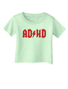 ADHD Lightning Bolt Rockstar Infant T-Shirt-Infant T-Shirt-TooLoud-Light-Green-06-Months-Davson Sales