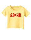 ADHD Lightning Bolt Rockstar Infant T-Shirt-Infant T-Shirt-TooLoud-Daffodil-Yellow-06-Months-Davson Sales