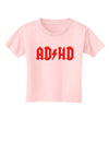 ADHD Lightning Bolt Rockstar Toddler T-Shirt-Toddler T-Shirt-TooLoud-Light-Pink-2T-Davson Sales