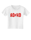ADHD Lightning Bolt Rockstar Toddler T-Shirt-Toddler T-Shirt-TooLoud-White-2T-Davson Sales