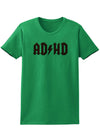 ADHD Lightning Bolt Rockstar Womens T-Shirt-Womens T-Shirt-TooLoud-Kelly-Green-X-Small-Davson Sales