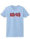 ADHD Lightning Bolt Rockstar Womens T-Shirt-Womens T-Shirt-TooLoud-Light-Blue-X-Small-Davson Sales