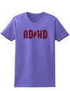 ADHD Lightning Bolt Rockstar Womens T-Shirt-Womens T-Shirt-TooLoud-Violet-X-Small-Davson Sales