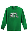 ATL Atlanta Text Adult Long Sleeve Dark T-Shirt by TooLoud-TooLoud-Kelly-Green-Small-Davson Sales